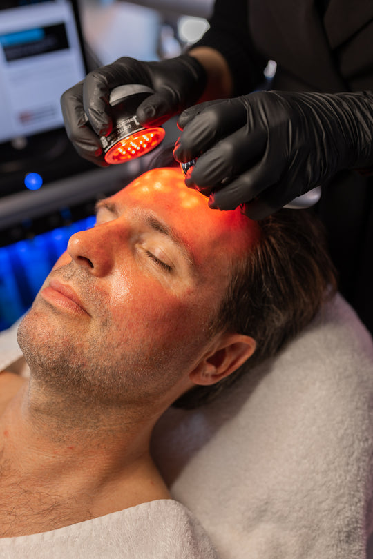 Stappen tijdens de Hydrafacial